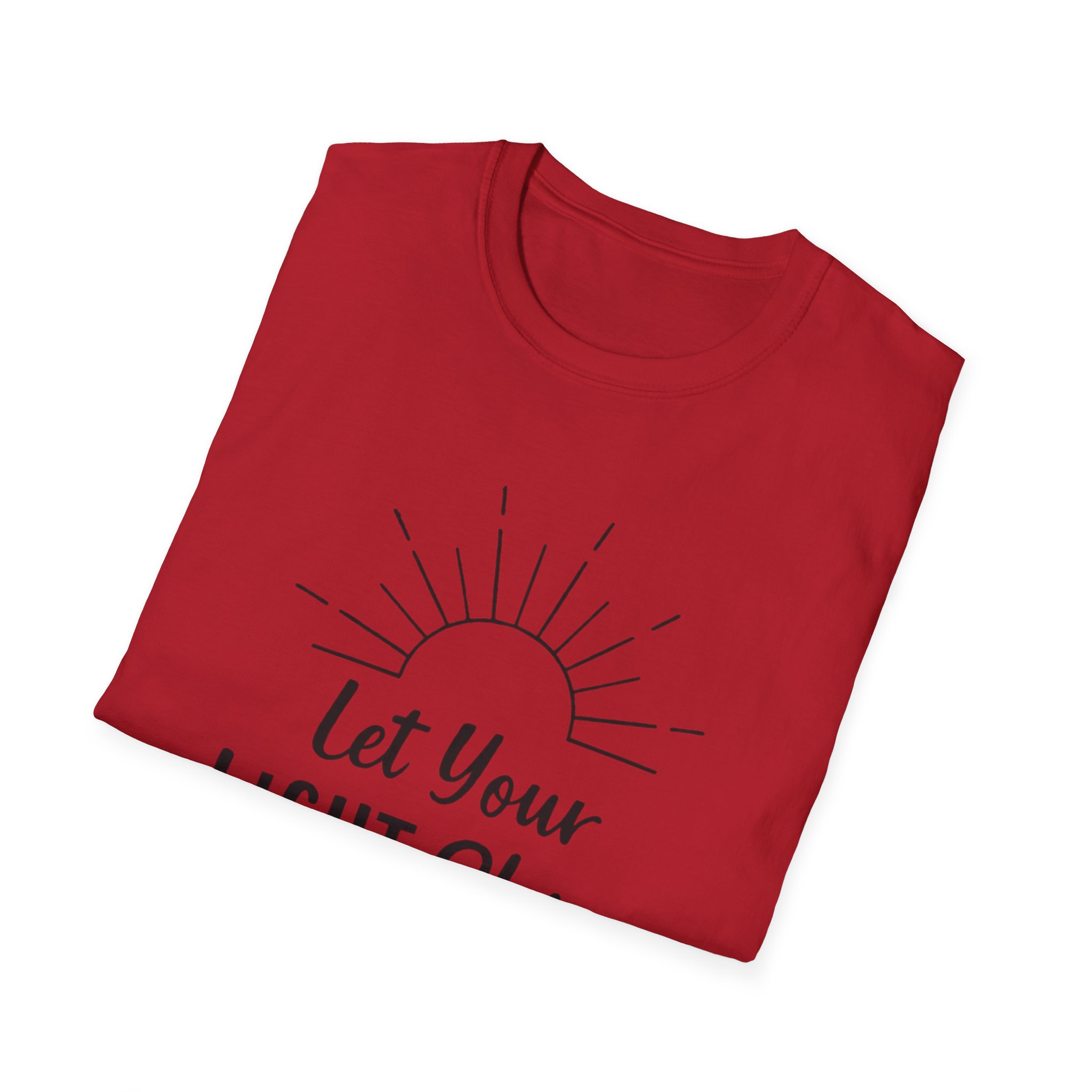 Let Your Light Shine T-Shirt — Christian Scripture Matthew 5:16 Inspirational Tee - Image 28