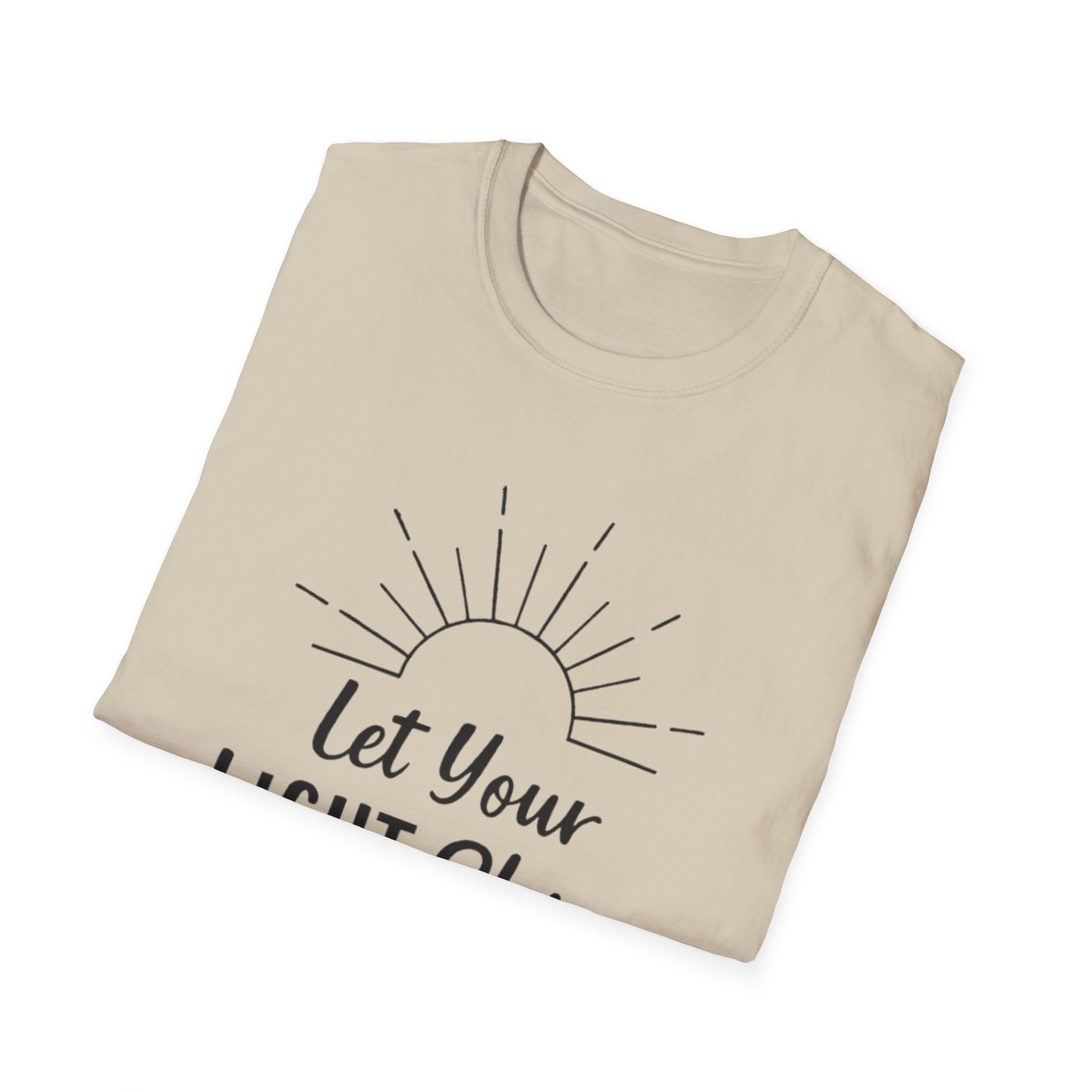 Let Your Light Shine T-Shirt — Christian Scripture Matthew 5:16 Inspirational Tee - Image 8