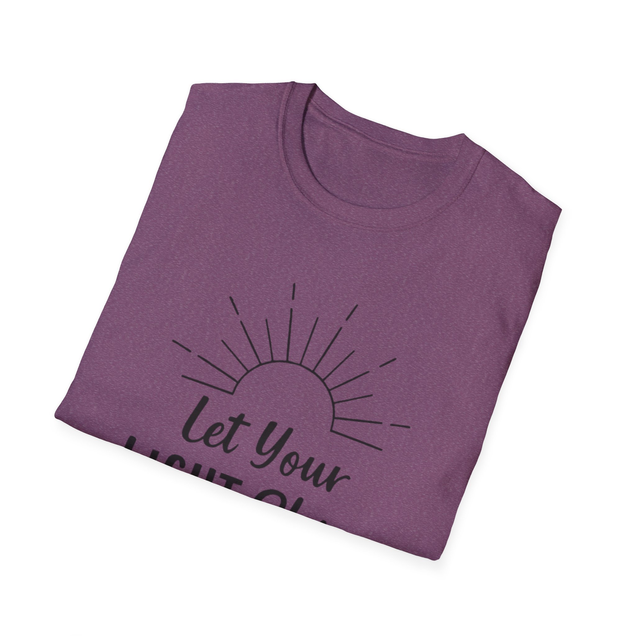 Let Your Light Shine T-Shirt — Christian Scripture Matthew 5:16 Inspirational Tee - Image 24
