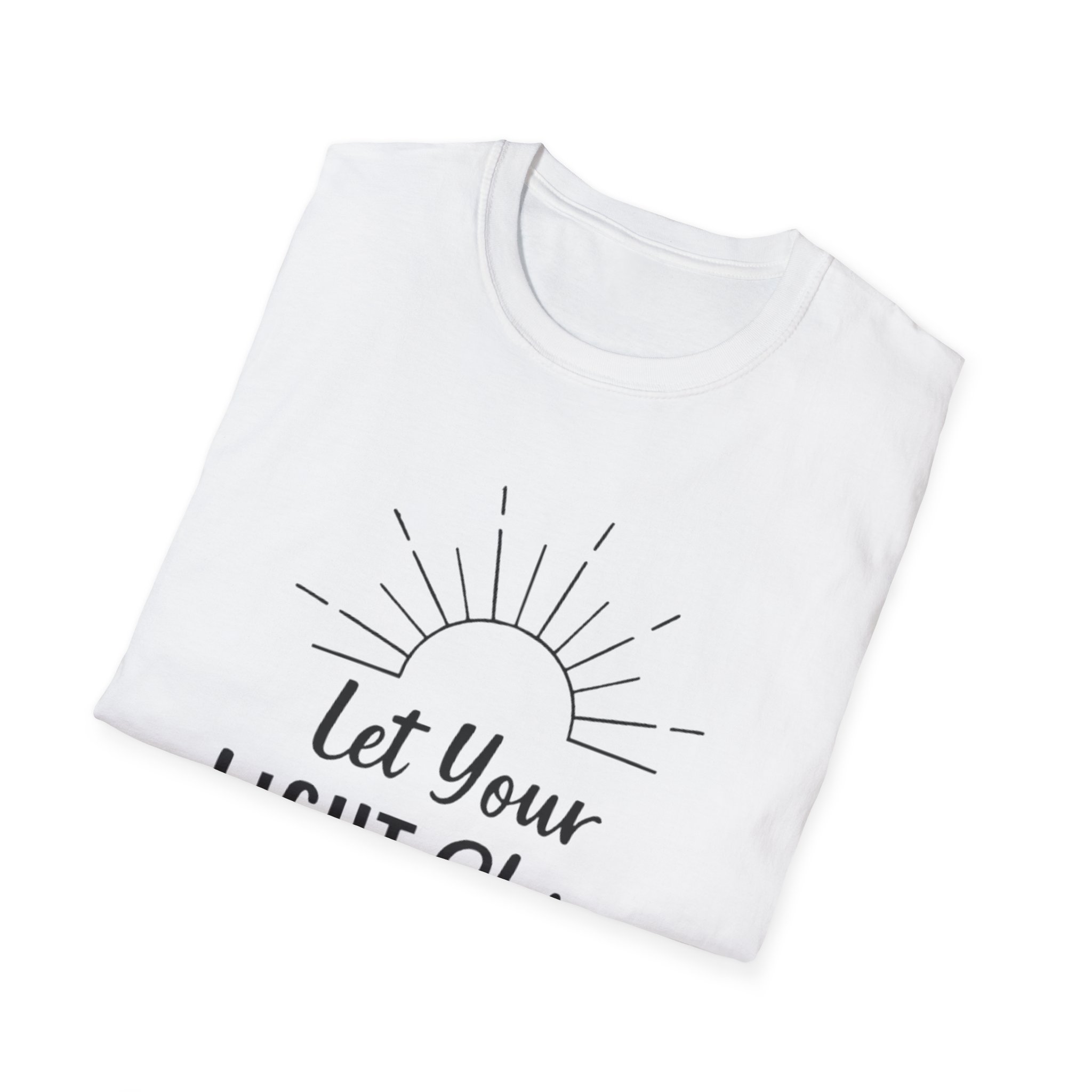 Let Your Light Shine T-Shirt — Christian Scripture Matthew 5:16 Inspirational Tee - Image 4