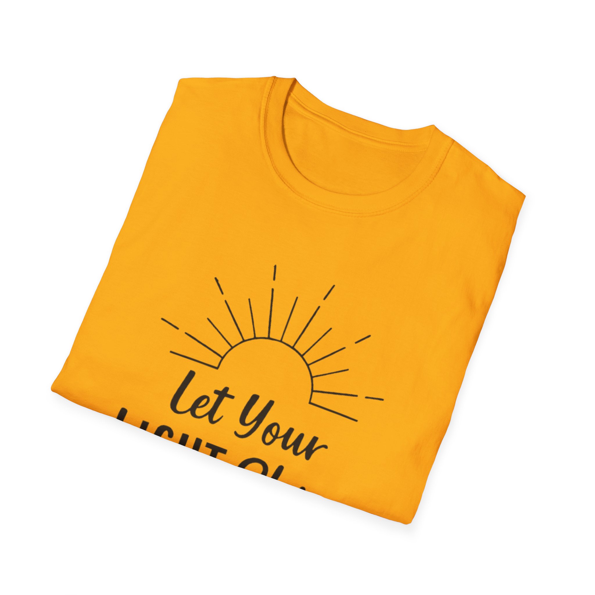 Let Your Light Shine T-Shirt — Christian Scripture Matthew 5:16 Inspirational Tee - Image 16