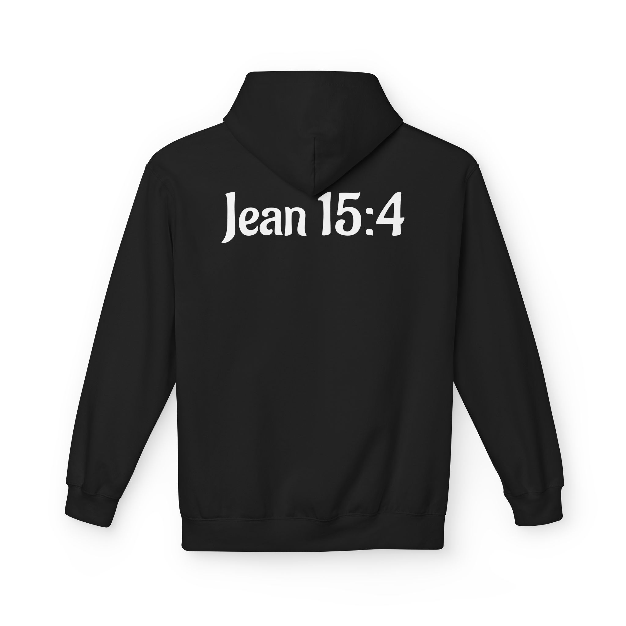 Classic White Hoodie — Midweight Fleece Pullover - Image 6