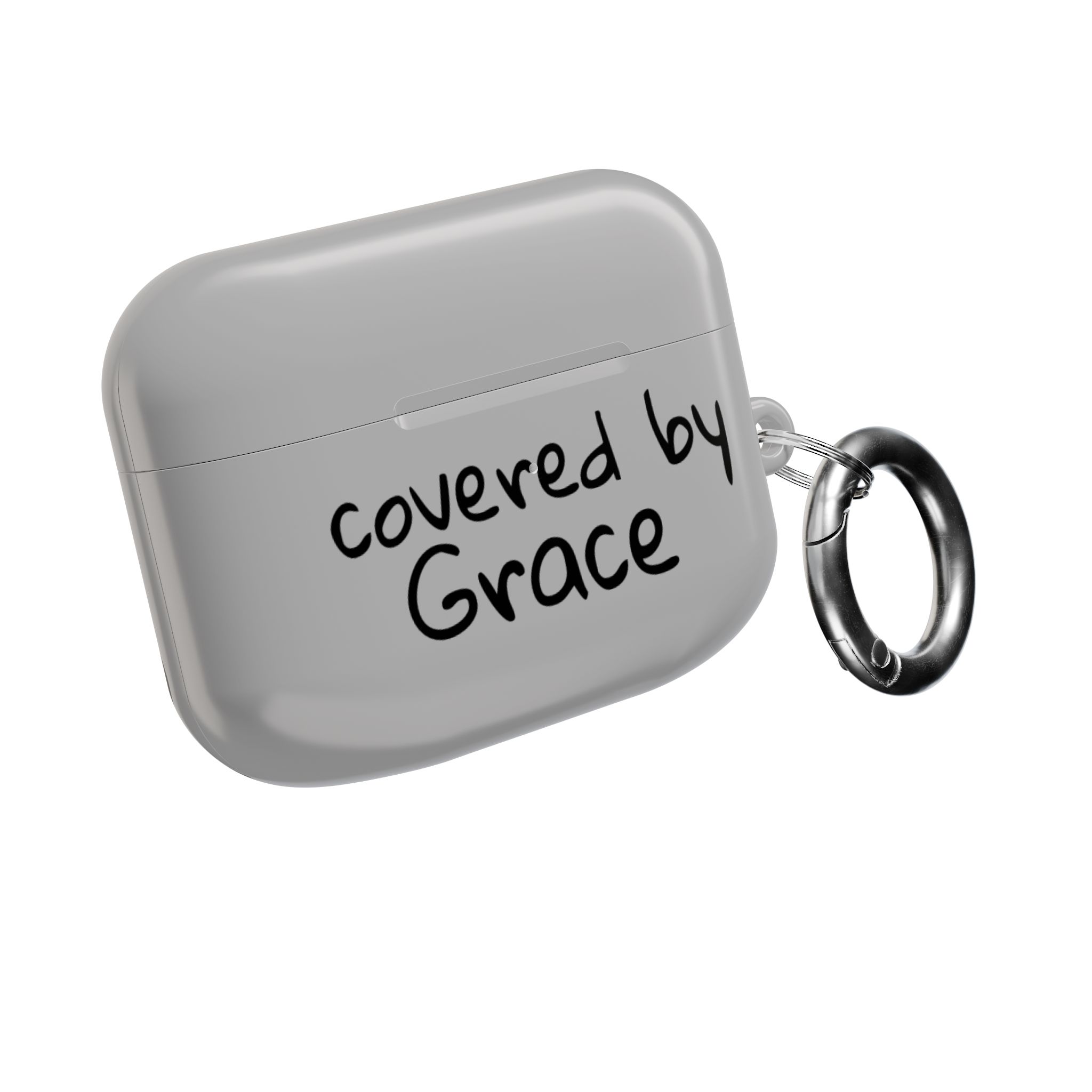 AirPod Case — "covered by Grace" Protective Silicone Cover - Image 3