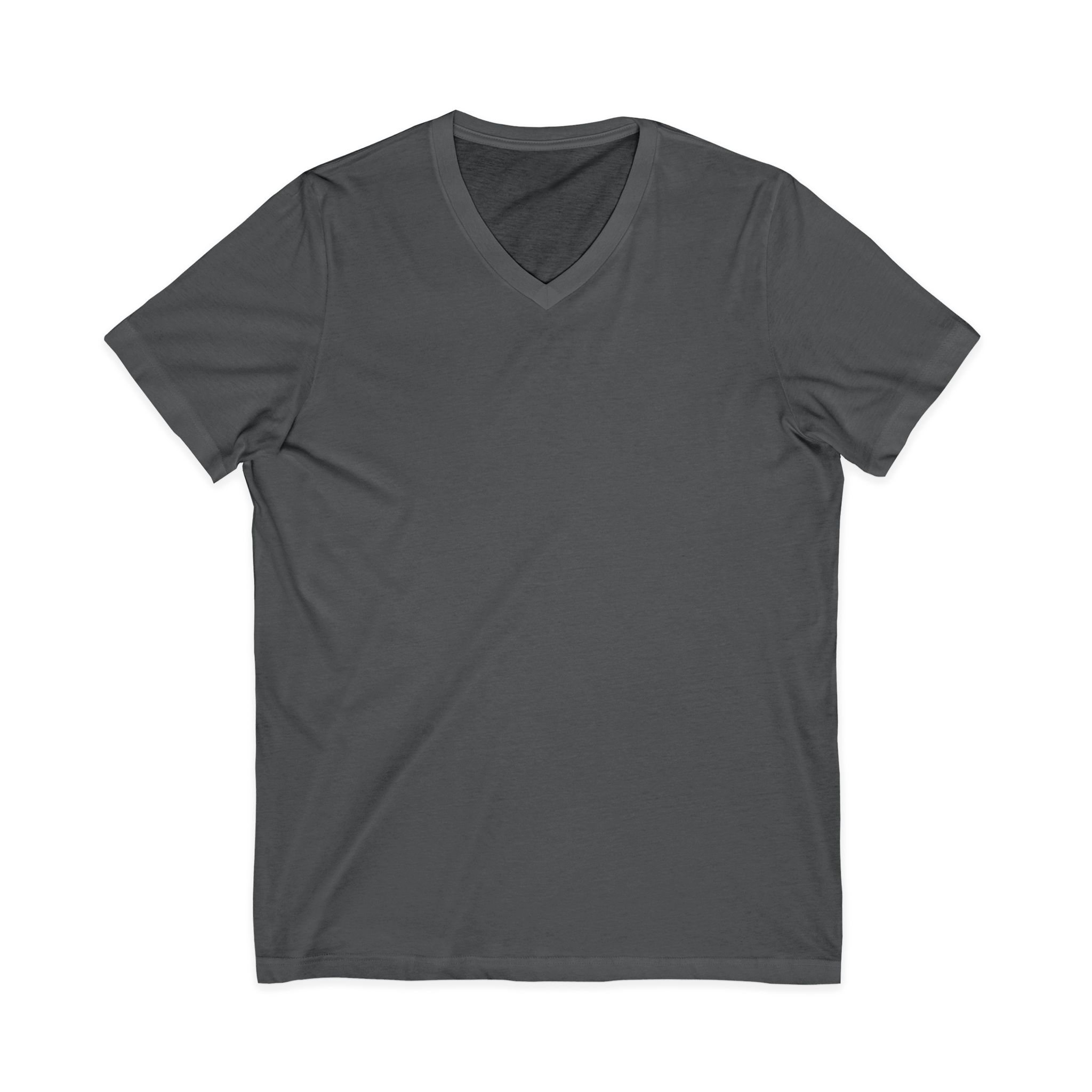Unisex Jersey Short Sleeve V-Neck Tee - Image 5